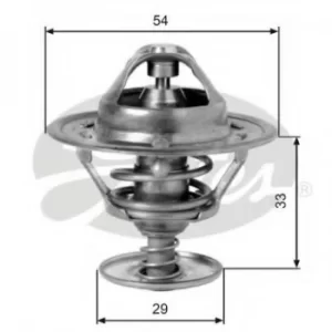 Image of Gates Thermostat coolant TH12988G1