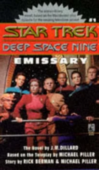 Image of S/trek Ds9 Emissary by J M Dillard Book
