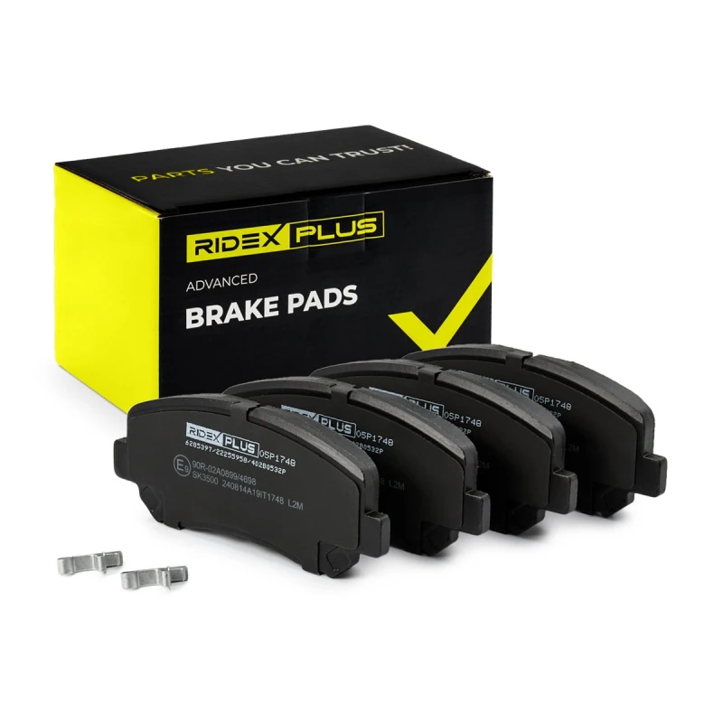 Image of RIDEX PLUS Brake pad set RIDEX PLUS 402B0532P