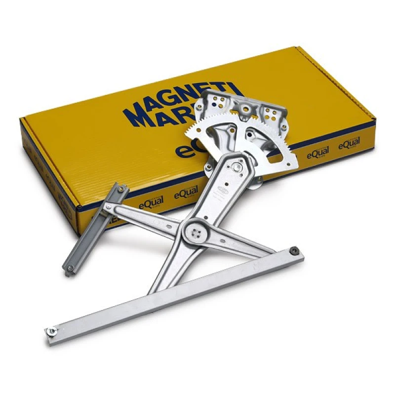 Image of MAGNETI MARELLI 350103170010 Window regulator Right Front, Operating Mode: Electric, without electric motor Window Winder (1561)