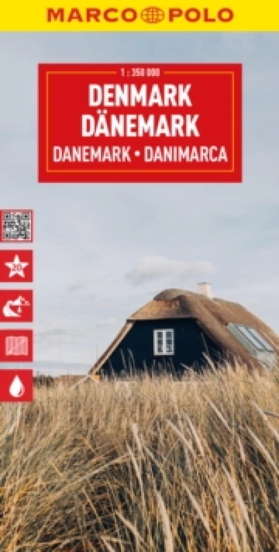 Image of Denmark Marco Polo Map Sheet map, folded