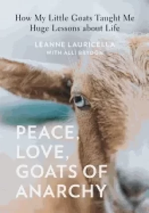 Image of peace love goats of anarchy how my little goats taught me huge lessons abou