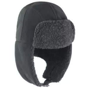 Image of Result Mens Winter Thinsulate Sherpa Hat (L) (Black)