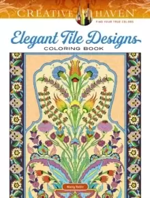 Image of Creative Haven Elegant Tile Designs Coloring Book