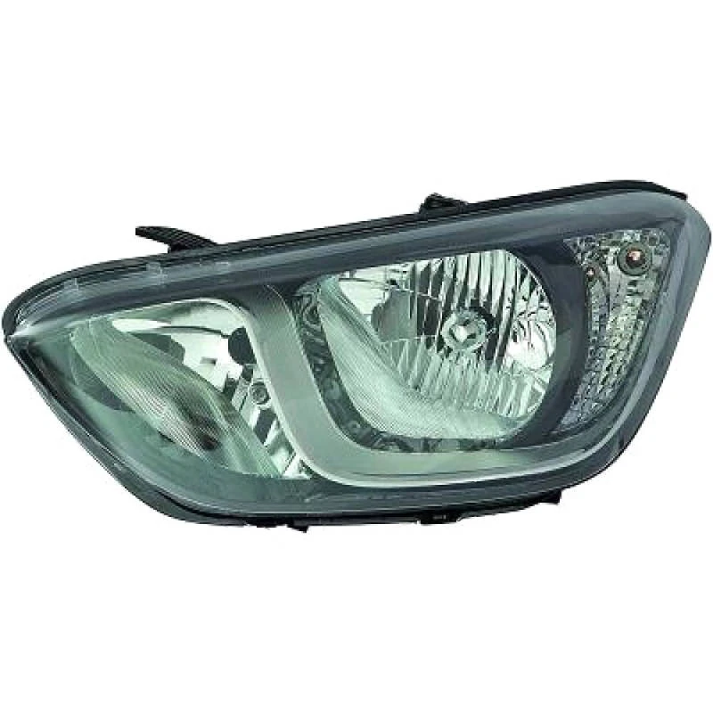 Image of DIEDERICHS 6806181 Headlights H7/H7, Left, with motor for headlamp levelling Headlight (259)