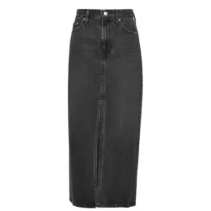 image of Levis Levis Slit Skirt - Grey