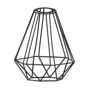 Eglo Geometric Black Wire Shade