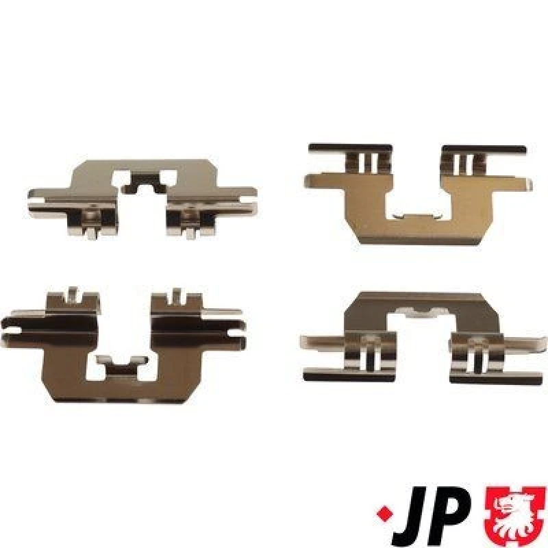 Image of JP GROUP Brake pad fitting kit JP GROUP 3864003210