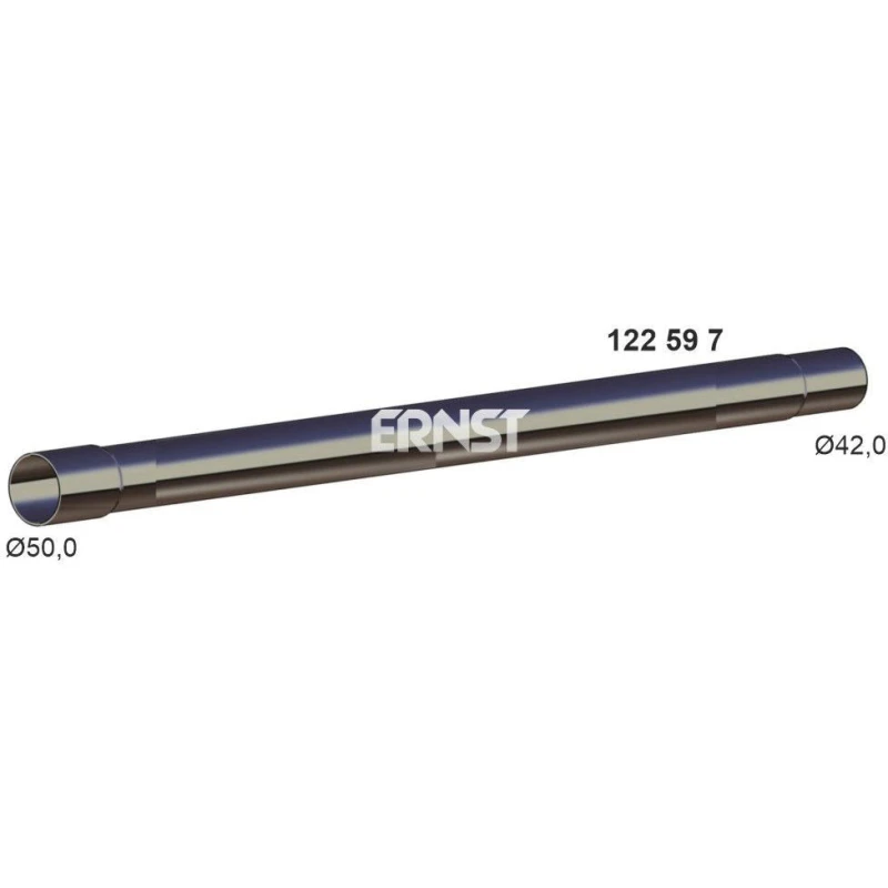 Image of ERNST 122597 Exhaust Pipe Centre, Length: 790mm Exhaust Pipe (17)