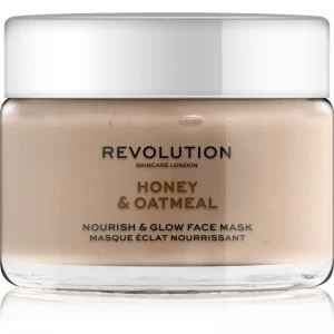 image of Revolution Skincare Honey Oatmeal Nourish Glow Face Mask