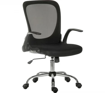 Image of TEKNIK Flip Mesh Tilting Executive Chair - Black