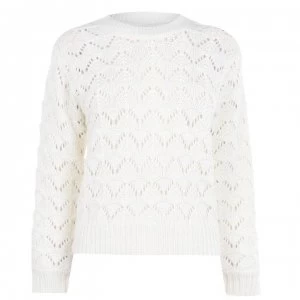 image of Velvet Nola Knit Jumper - Milk