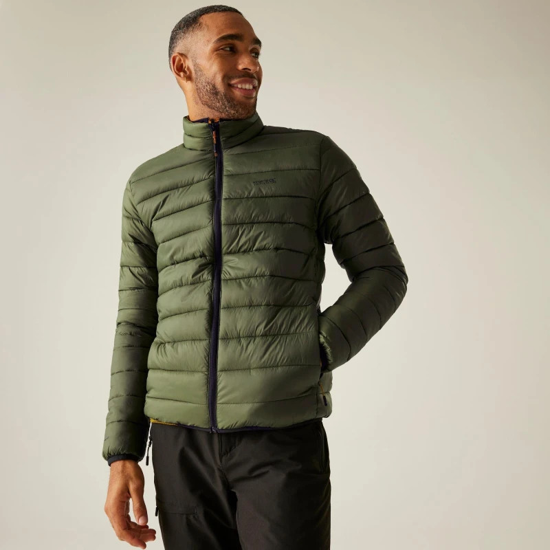 Image of Regatta Mens 'Marizion' Padded Jacket in Olive Size: Medium Olive Male M