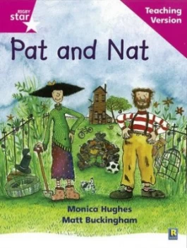 Image of Rigby Star Phonic Guided Reading Pink Level Pat and Nat Teaching Version Paperback