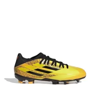 Image of adidas X Messi .3 FG Childrens Football Boots - Gold