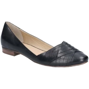 Image of Hush puppies Marley Ballerina Womens Slip On Shoes womens Shoes (Pumps / Ballerinas) in Black