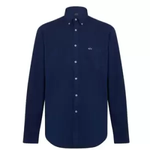 image of Paul And Shark Denim Shirt - Blue