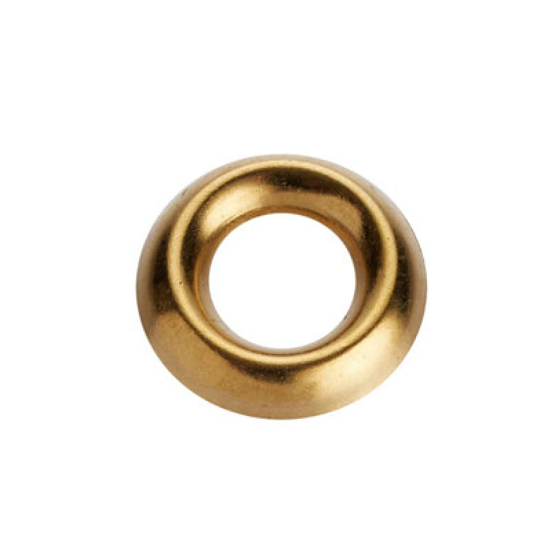 Image of Unifix Brass Surface Screw Cups - 6G - 9Tqbsurfscu/010 - Box Of 500