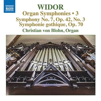 image of Christian von Blohn - WIDOR:ORGAN SYMS VOL.3 CD