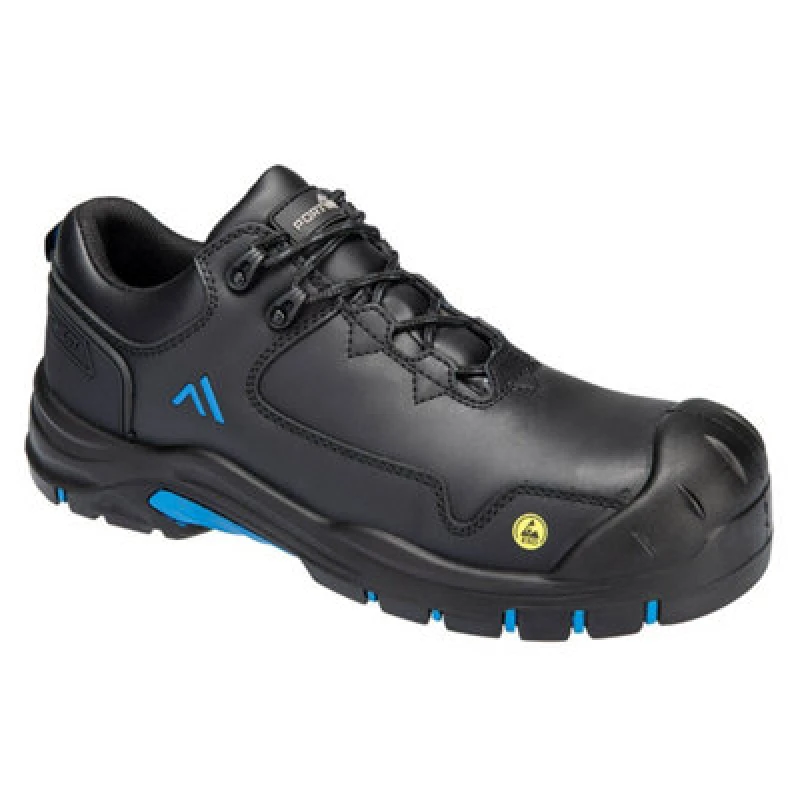 Image of Portwest Apex Compositelite ESD Safety Shoes FC19BKB37 Colour: Black / Blue