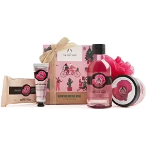 Image of The Body Shop Glowing British Rose Big Gift Box