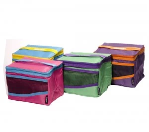 Image of Sistema Maxi Fold up Lunch Bag Pink