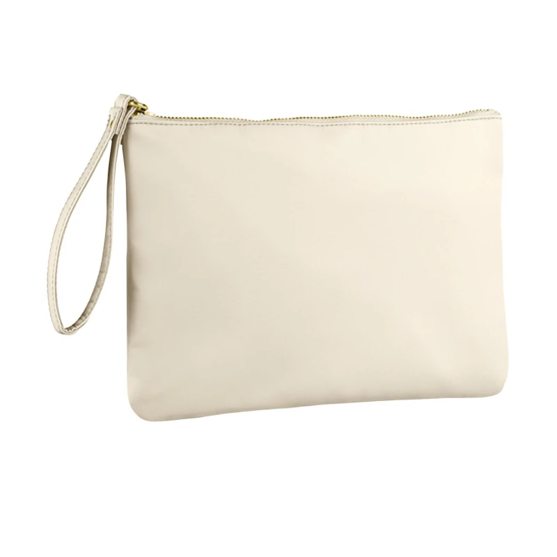 Image of Bagbase Mens Sundae Wristlet Pouch in Cream Cream Male One Size