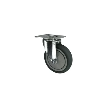 Swivel Plate 75MM Rubber Tyre - Atlas Workholders