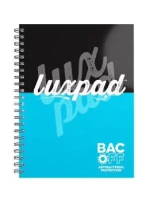 Image of Silvine LUXPAD A4 Plus BacOff Anti-bacterial Notebooks (Pack 3) LUXA4B