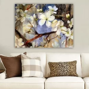 Image of 100398421_70100 Multicolor Decorative Canvas Painting Flowers