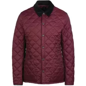 Image of Barbour Heritage Liddesdale Quilted Jacket - Red
