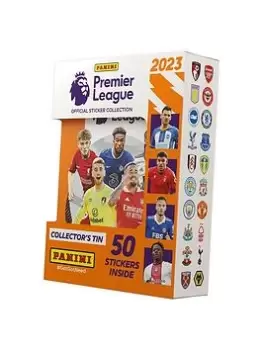 Image of Panini Premier League 2023 Sticker Collection Pocket Tin