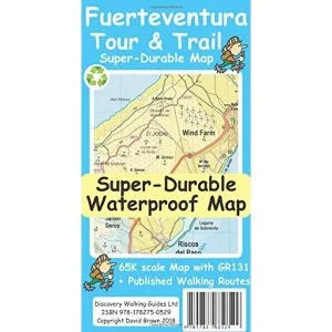 Image of Fuerteventura Tour & Trail Super-Durable Map Sheet map 2018