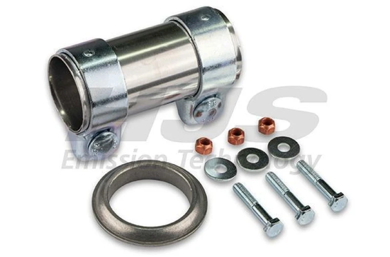 Image of HJS 82 11 2283 Mounting Kit, catalyst converter with pipe connector Mounting Kit,catalyst converter (518)