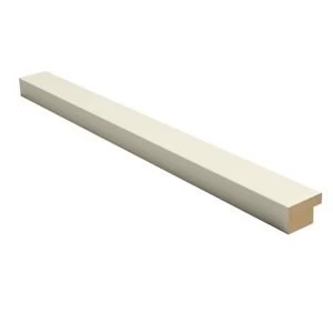 image of Cooke Lewis High Gloss Cream Cornice or pelmet L3050mm