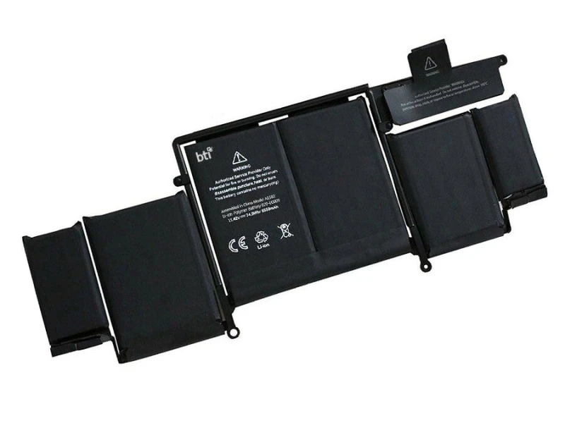 Image of BTI BTI 020-00009 compatible 74.9Wh 6-cell battery for MacBook Pro Retina A1502 2015 A1582 020-00009-BTI