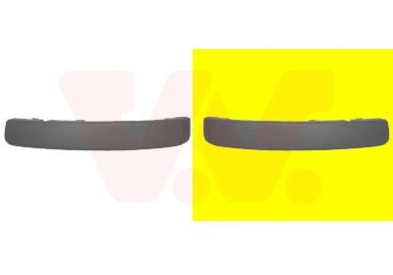 Image of VAN WEZEL Bumper cover VAN WEZEL 1862581
