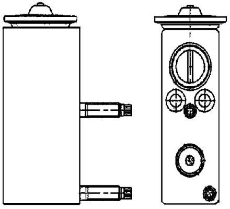 Image of AC expansion valve MAHLE AVE 70 000P