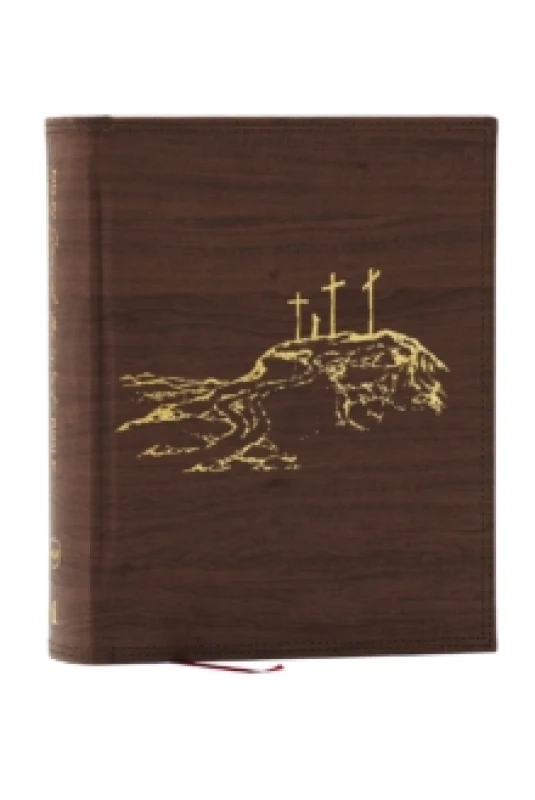 Image of NKJV, Journal the Word Reference Bible: Let Scripture Explain Scripture. Reflect on What You Learn (Brown Leathersoft over Board, Red Letter, Comfort