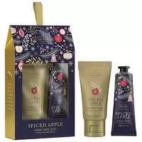 Image of The Scottish Fine Soaps Company Christmas 2022 Spiced Apple Hand Care Duo