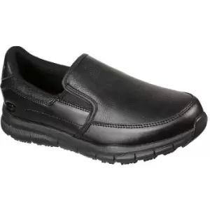 image of Skechers Womens/Ladies Nampa Annod Occupational Shoes (3 UK) (Black) - Black