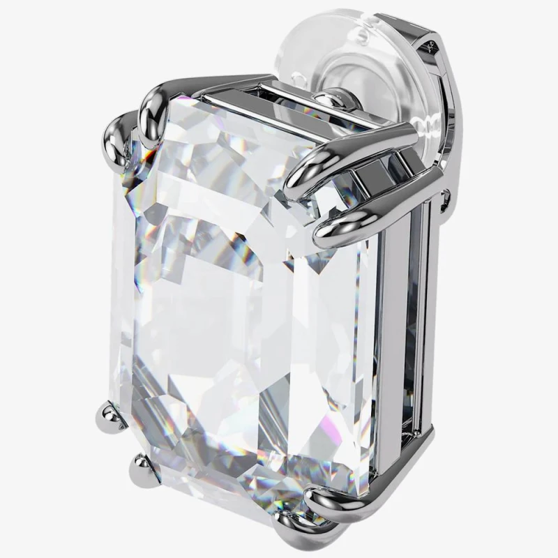 Image of Swarovski Mesmera Clip Earring - Silver Silver One Size