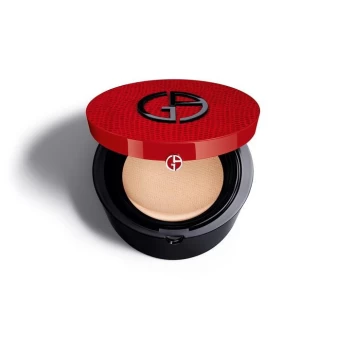 Image of Giorgio Armani Red Cushion Lacquer Case - Python