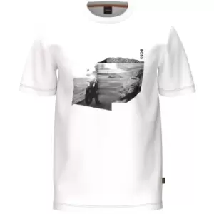 Image of Boss Teglow T-Shirt Mens - White