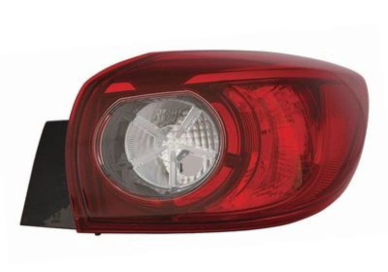 Image of VAN WEZEL 2744936 Rear light Outer section, without bulb holder, Right Combination Rearlight (391)
