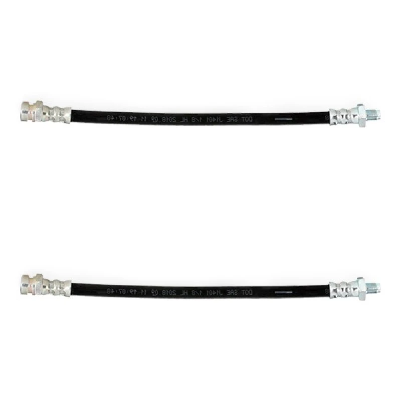 Image of RIDEX 83B1076 Brake Hose Rear Axle both sides Brake Hose (83)