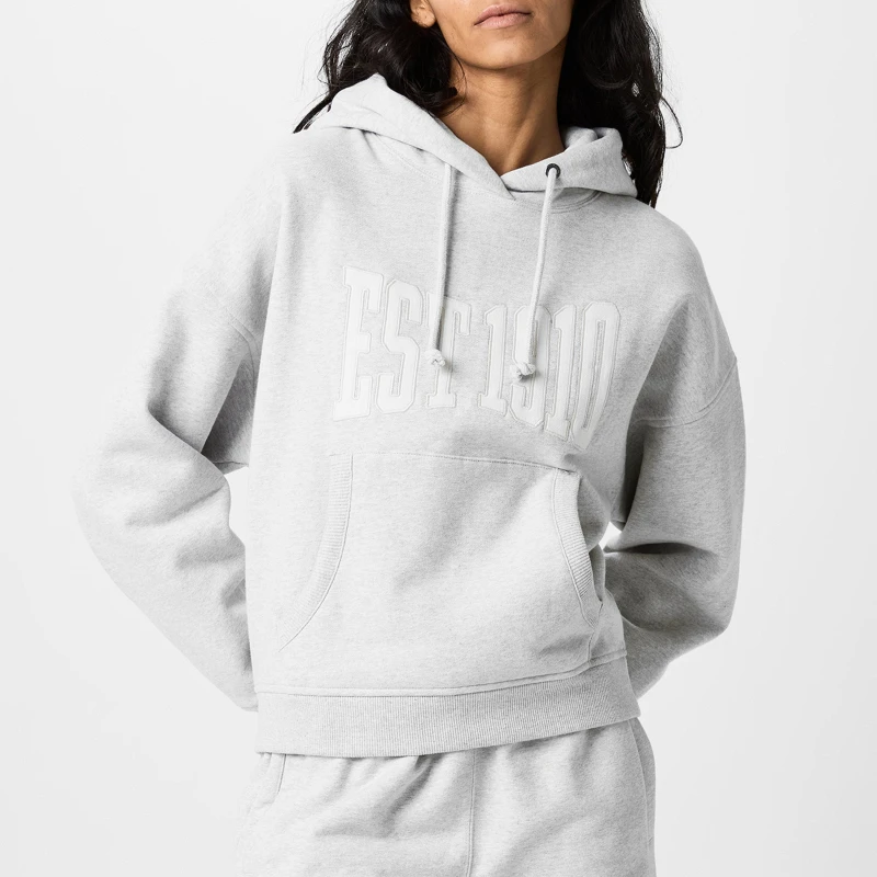 Image of Everlast EST1910 Logo Hoodie - Grey Grey 8