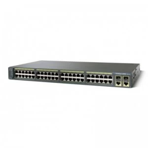 Cisco Catalyst 2960-48TC - Switch - 48 Ports - Managed - Rack Mountabl