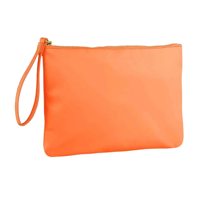 Image of Bagbase Mens Sundae Wristlet Pouch in Orange Orange Male One Size