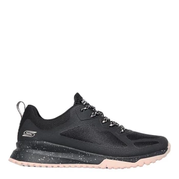 image of Skechers Squad 3 Trainers Ladies - Black/Pink